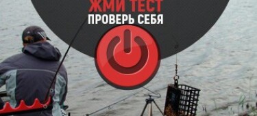 Тест на знание фидерной рыбалки