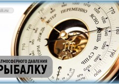 При каком оптимальном давлении лучше клюёт рыба