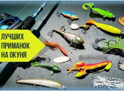 Рейтинг самых уловистых приманок на окуня для спиннинговой ловли