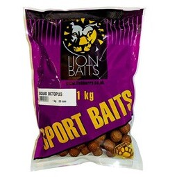 Бойлы тонущие Lion Baits Sport Baits 20 мм Sguid & Octopus (Кальмар и Осьминог)
