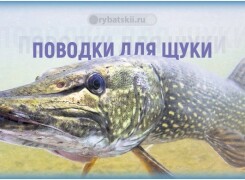 Как выбрать лучший и надёжный поводок для рыбалки на щуку