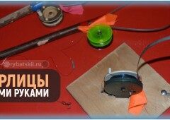 Как сделать зимнюю жерлицу разными способами по шагам